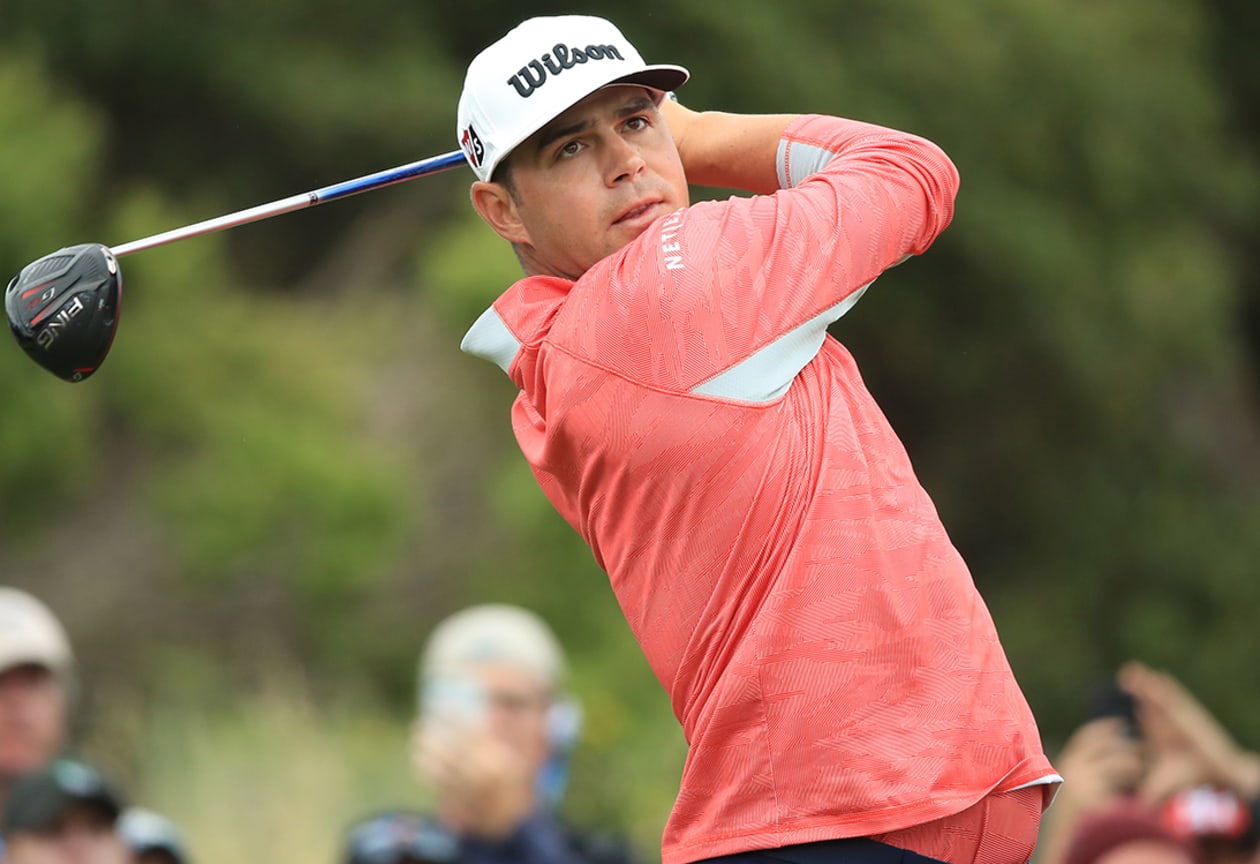 Gary Woodland au repos après le retrait d'une tumeur au cerveau