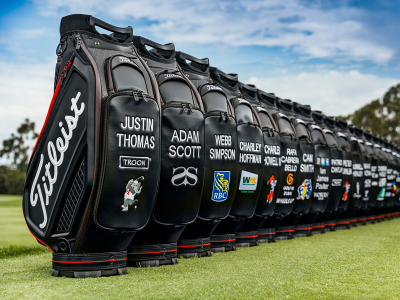 Le Titleist Tour Bag 2020 D 233 Barque Au Bmw Championship