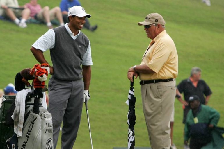 tiger woods butch harmon