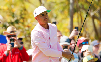 rickie fowler cardigan rose