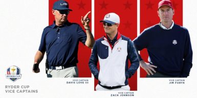 Ryder Cup 2020 steve stricker usa pga of america Vice Captain capitaine Davis Love Zach Johnson Jim Furyk