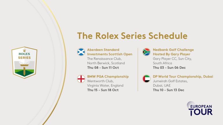 rolex series schedule