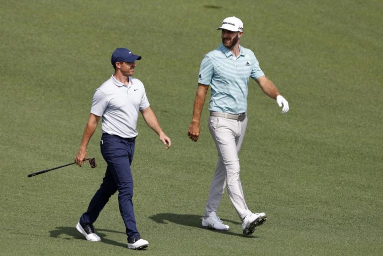 Rory-McIlroy-Dustin-Johnson-Rickie-Fowler-to-play-live-golf-for-charity