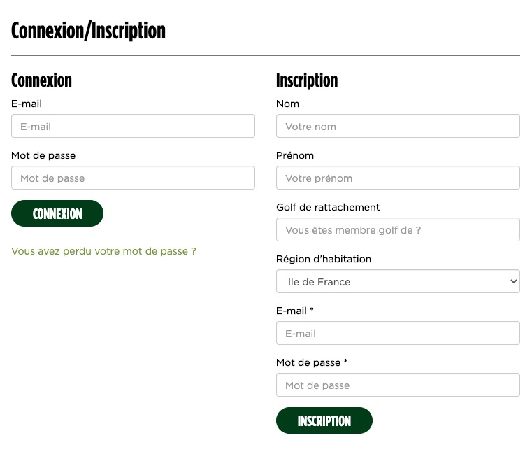 s'inscrire connexion calculette gp