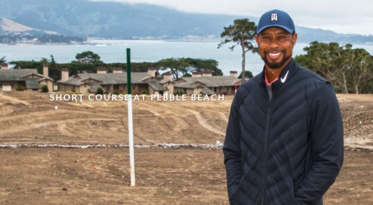 woods new short course pebble beach parcours tiger