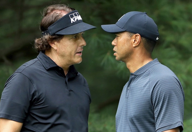 mickelson woods rivalité message