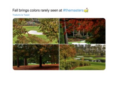 masters couleurs automne augusta 2020