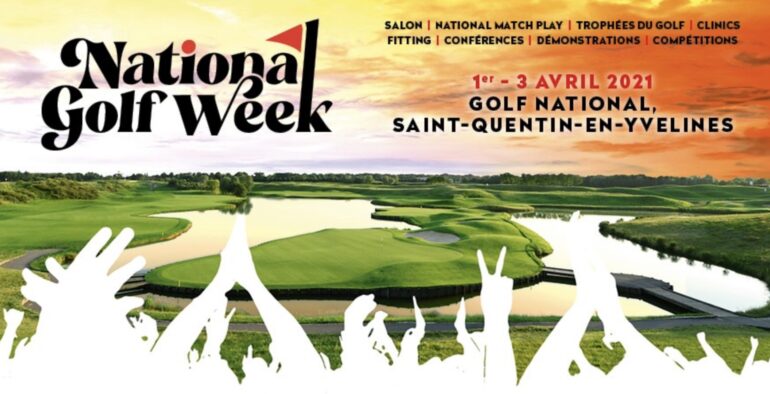 national golf week affiche