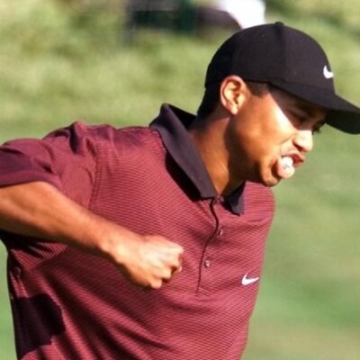 Tiger Woods Photo by JEFF HAYNES / AFP