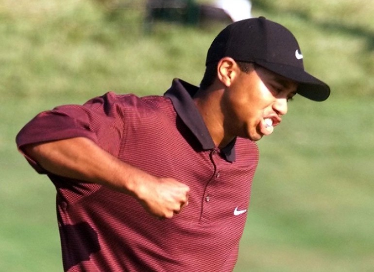 Tiger Woods Photo by JEFF HAYNES / AFP