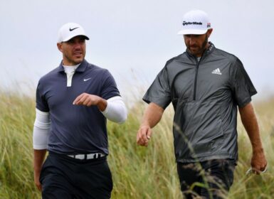 Brooks Koepka et Dustin Johnson (Photo by Stuart Franklin/Getty Images)