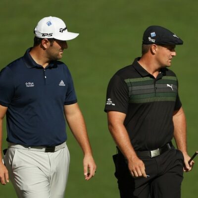 Jon Rahm ET Bryson DeChambeau Patrick Smith/Getty Images/AFP