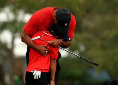 tiger woods et charlie woods Mike Ehrmann/Getty Images/AFP