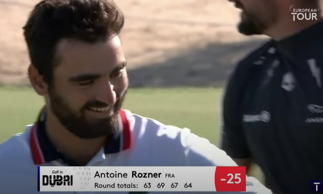 La vidéo de la victoire d'Antoine Rozner à Dubai: à regarder et à conserver !