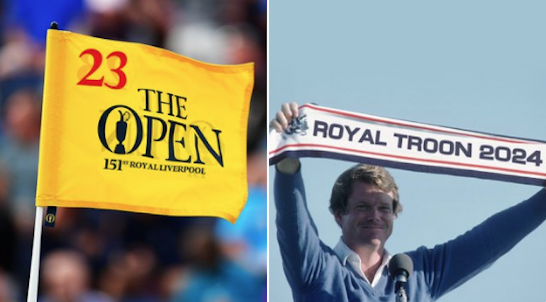 L'Open à Royal St George en 2021, à St Andrews en 2022, à Royal Liverpool en 2023 et à Royal Troon en 2024