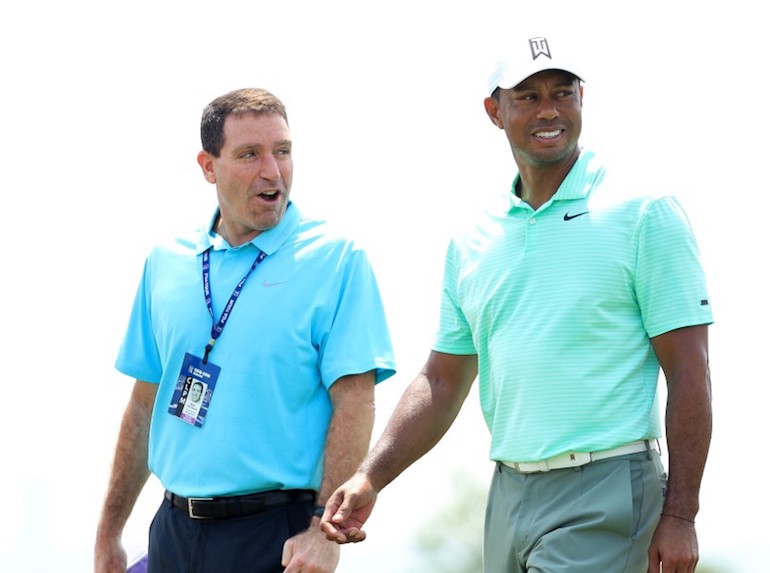 mark Steinberg Tiger Woods Mike Lawrie/Getty Images/AFP