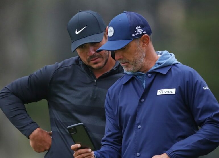 Brooks Koepka Claude Harmon Tom Pennington/Getty Images/AFP