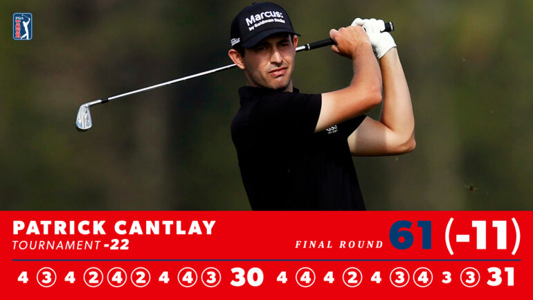 cantlay 61 american express