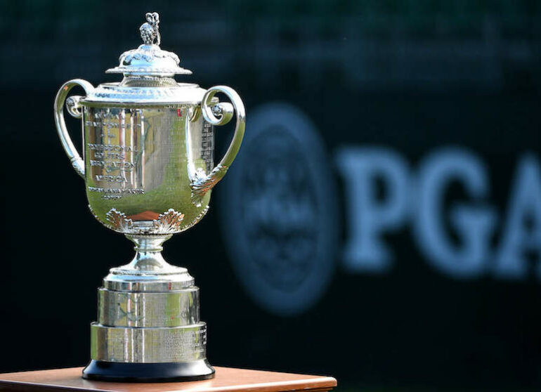 US PGA Trophy Wanamaker ROSS KINNAIRD / GETTY - AFP