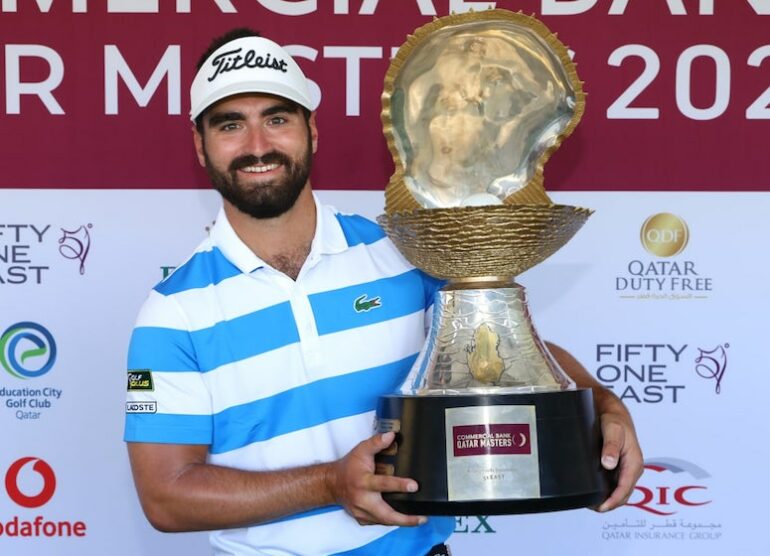 antoine rozner victoire qatar trophée doha ©european tour