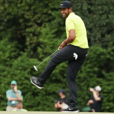 Tony Finau Photo by Kevin C. Cox / GETTY IMAGES NORTH AMERICA / Getty Images via AFP