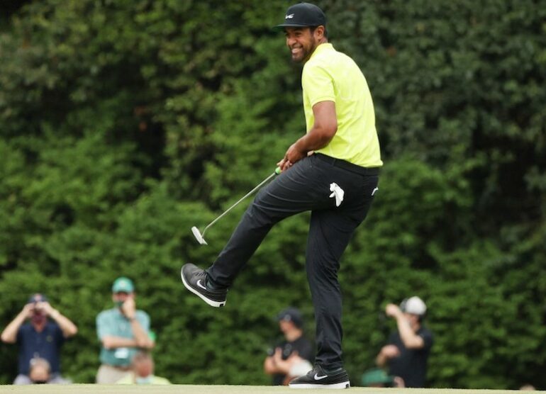Tony Finau Photo by Kevin C. Cox / GETTY IMAGES NORTH AMERICA / Getty Images via AFP