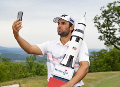 Paul Barjon selfie Photo Wesley Hitt / GETTY IMAGES NORTH AMERICA / Getty Images via AFP