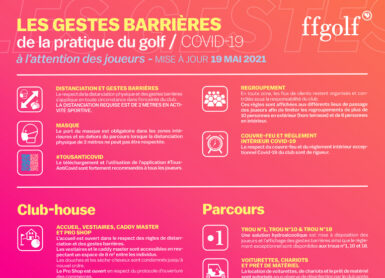 gestes barrieres ffgolf mai 2021