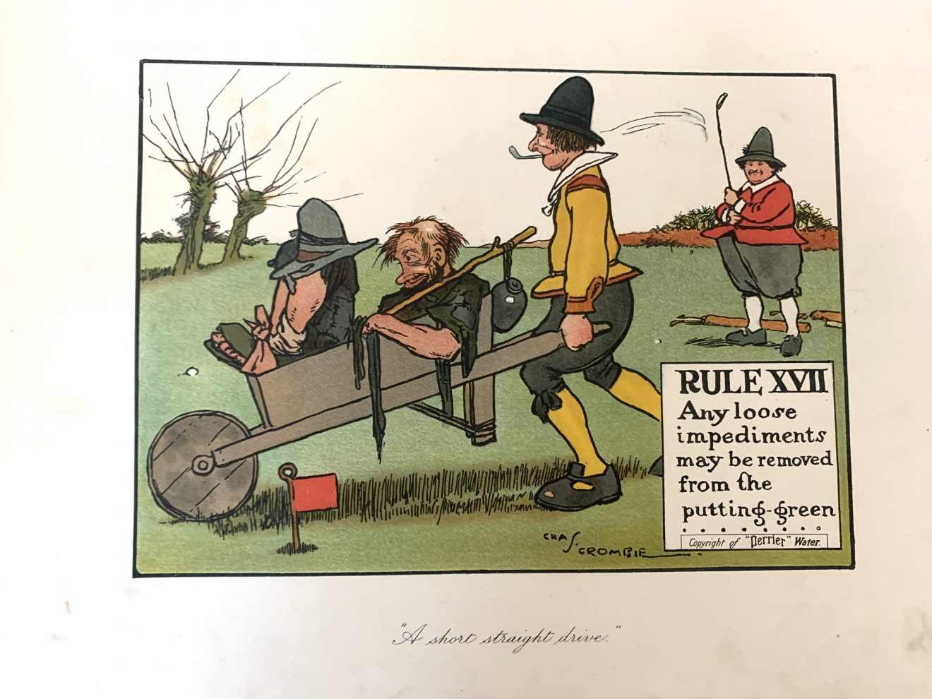 Histoire et Collections : les gravures de golf