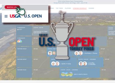 watch live us open comment suivre l'us open