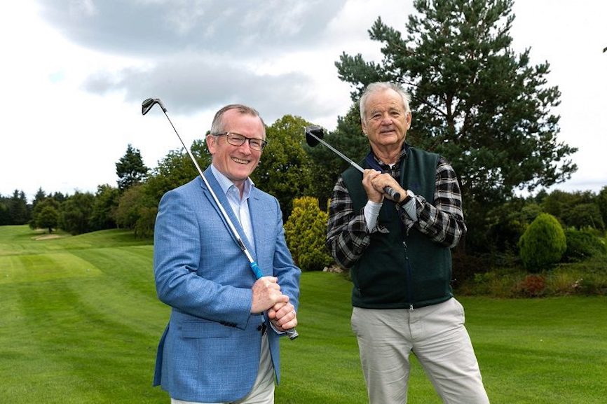 L’Irlande choisit Bill Murray pour faire la promotion de son golf