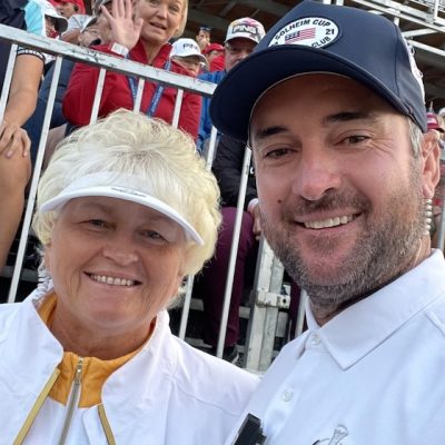 bubba watson laura davies solheim cup supporter ©twitter bubba watson