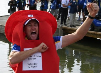 Ian Poulter Photo by FRANCK FIFE / AFP