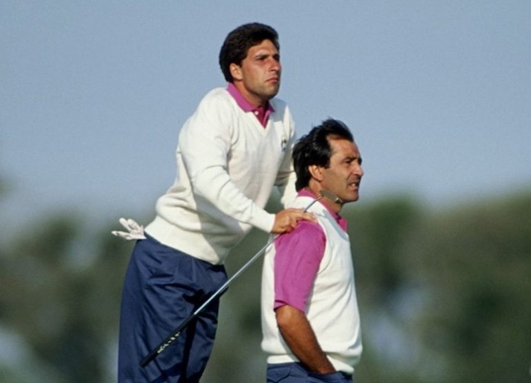 Olazabal Ballesteros David Cannon Collection / Getty Images via AFP