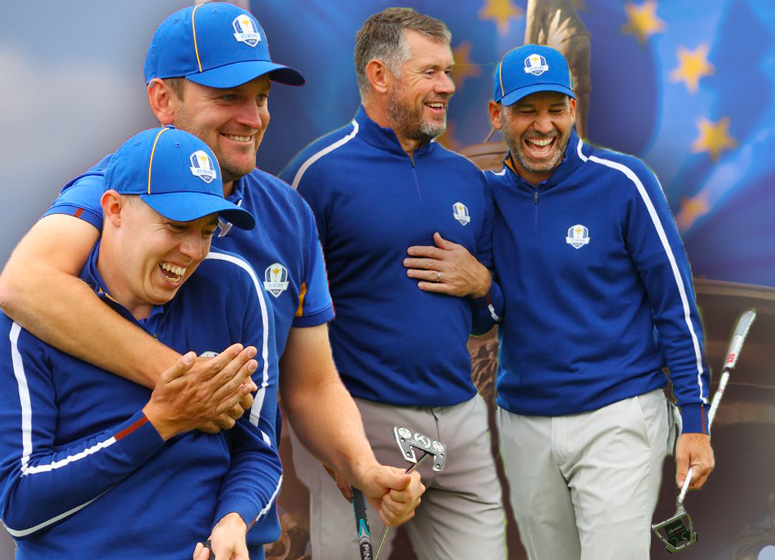 paire harrington sergio garcia lee westwood ryder cup getty / afp