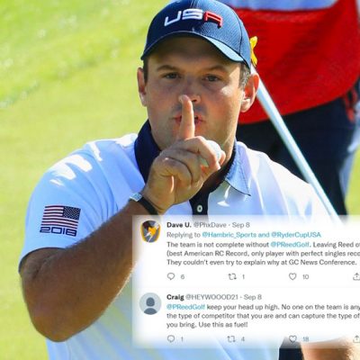 Reed a “liké“ des commentaires critiquant sa non-sélection en Ryder Cup