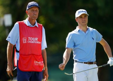 Jim Bones mackay justin thomas Sam Greenwood/Getty Images/AFP