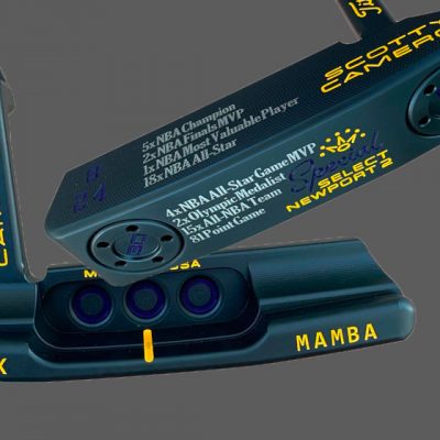 black mamba putter scotty cameron kobe bryant