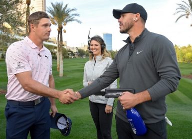 koekpa dechambeau the match las vegas Photo by David Becker / GETTY IMAGES NORTH AMERICA / Getty Images via AFP