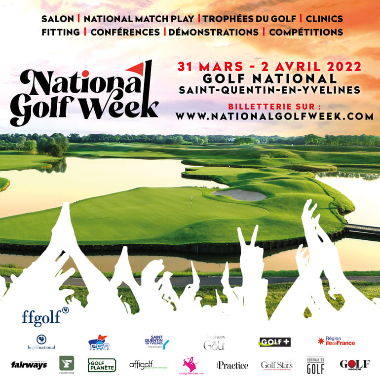 National Golf Week nov 2021 pavé carré