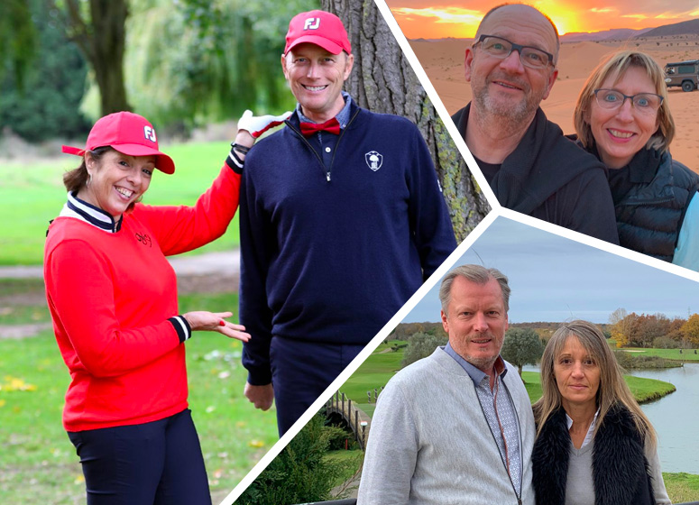 Couples et golf : aujourd’hui balade au Vert Parc, aux Chanalets et à Téoula et Seilh