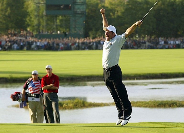 Paul McGinley Photo by Adrian DENNIS / AFP