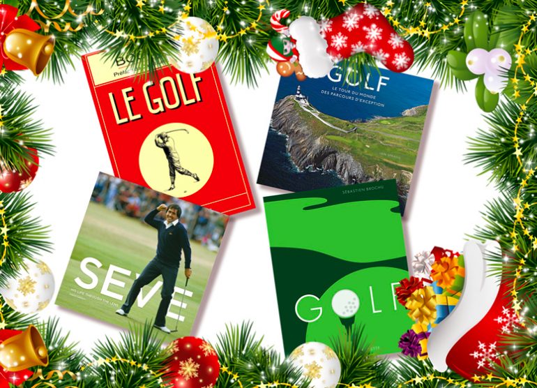 sapin livres golf noel