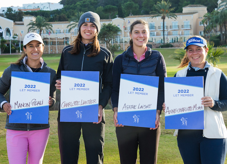 4 tricolores gagnent leur pleine carte pour le LET 2022