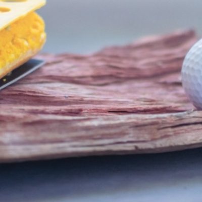 golf et gourmet trophy swing