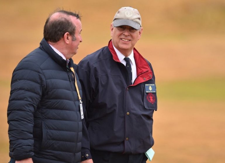 Prince Andrew Photo by Glyn KIRK / AFP