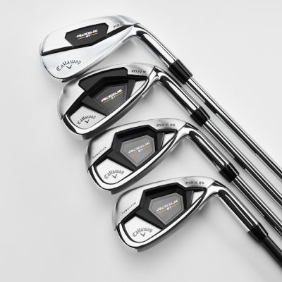 Callaway présente les Fers Rogue déclinés en 4 versions