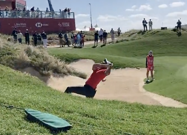 L'incroyable coup en arrière “à la Phil Mickelson” d'un joueur sur le DP World Tour