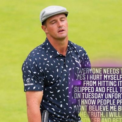 Bryson DeChambeau donne la raison de son retrait du Saudi International