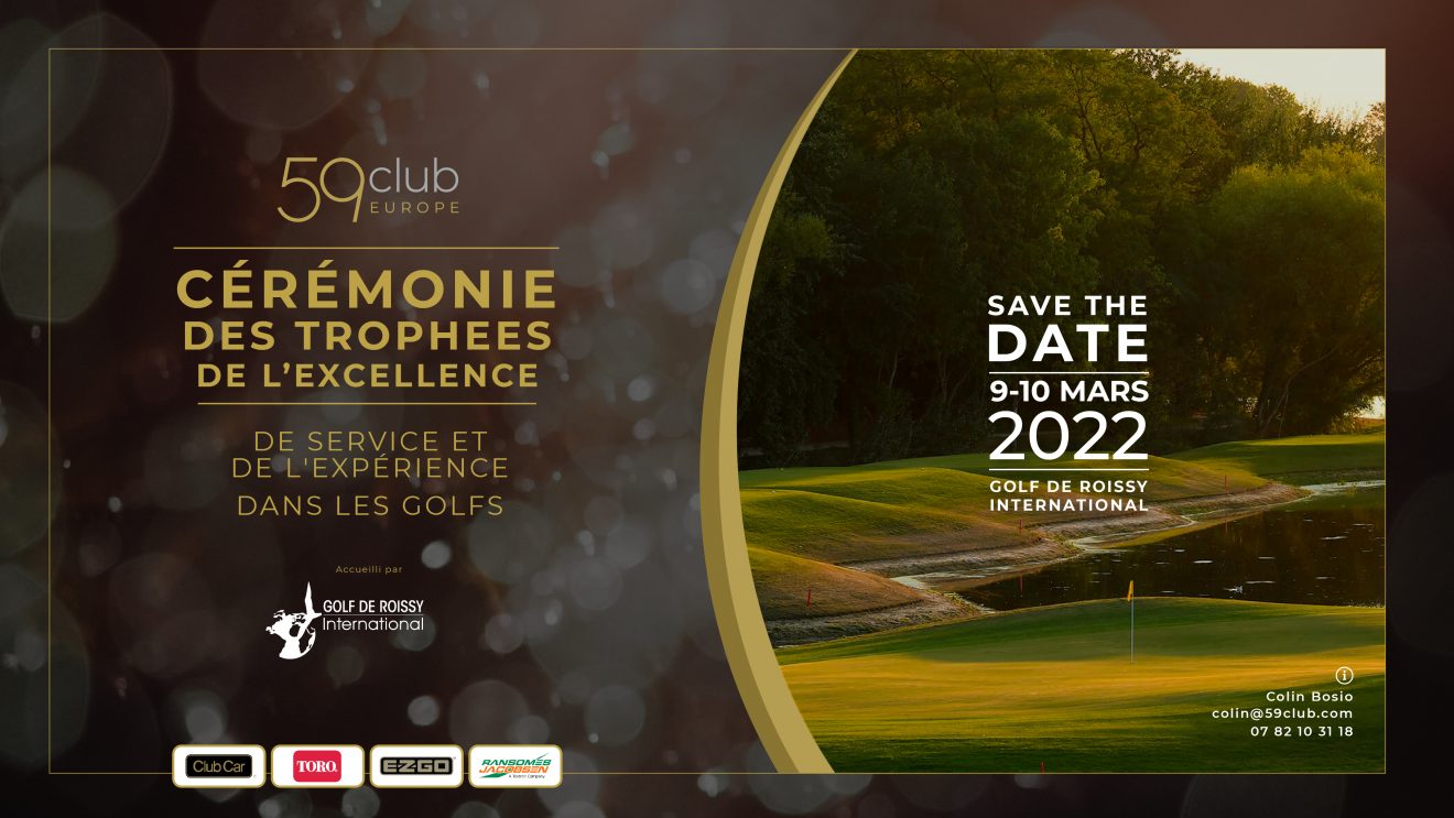 Premiers Trophées d'Excellence Golf à Roissy le 9 mars